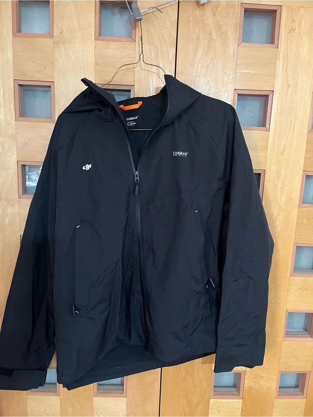DJI Gear Men’s Lightweight Hooded Drone Pilot Jacket, XL